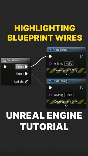 Do This If It's Hard To Find Blueprint Connections in Unreal Engine #UnrealEngine #GameDevelopment