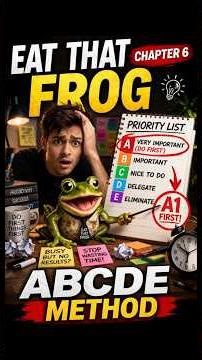 ABCDE Method: Set Priorities Like a Pro 🔥 EAT THAT FROG CHAPTER 6