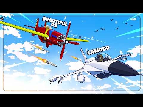 We Built Custom Planes for BATTLE in SimplePlanes 2!