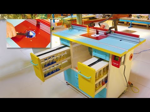 DIY Router Table for Precise Woodworking | Full Build
