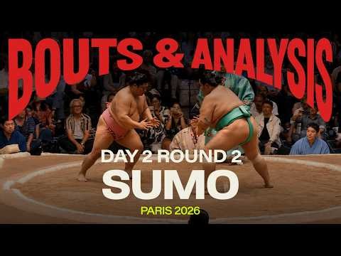 GRAND SUMO Paris 2026 Tournament - Day 2 | Round 2 | Accor Arena