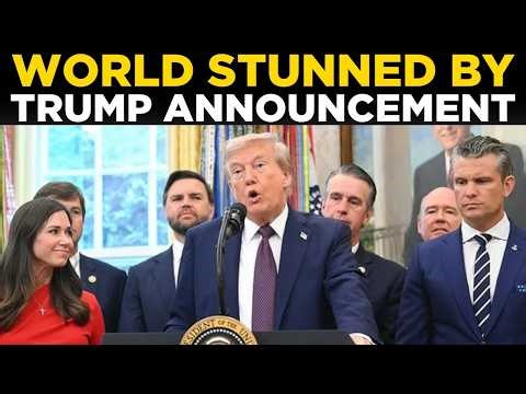 Donald Trump LIVE | Trump Stuns World With HUGE Announcement; US In Shock | US NEWS