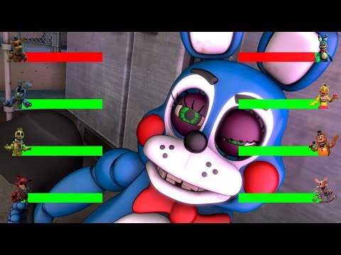 FNaF Movie 2 VS Sinister WITH Healthbars