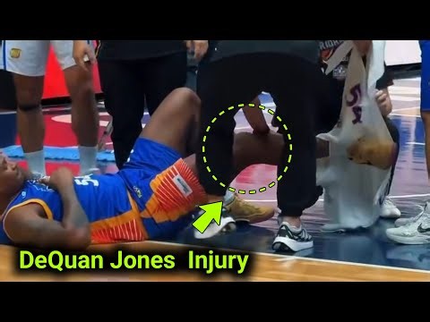 DeQuan Jones suffer leg injury | DeQuan Jones injury 