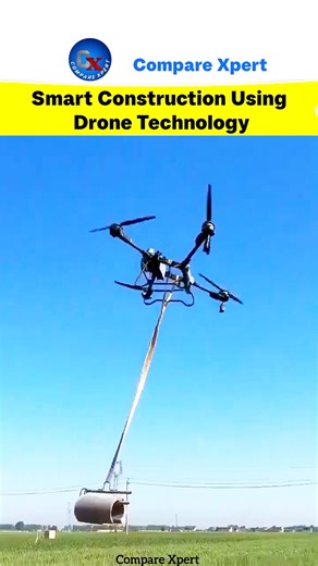 Future Construction Powered by DronesDrones Replacing Humans on Construction Sites ! #futuretech