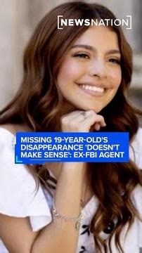 Missing 19-year-old's disappearance 'doesn't make sense': Ex-FBI agent