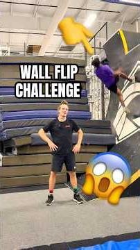 HOW HIGH CAN WE WALL FLIP? 😱