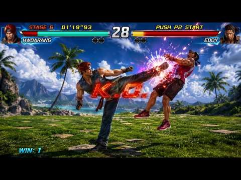 Law, Lei, Eddy, Paul Battle Compilation- Tekken PC Gameplay