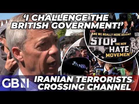 ‘Importing terrorists’ | Nigel Farage REVEALS Iranian terrorists are arriving in UK by small boats