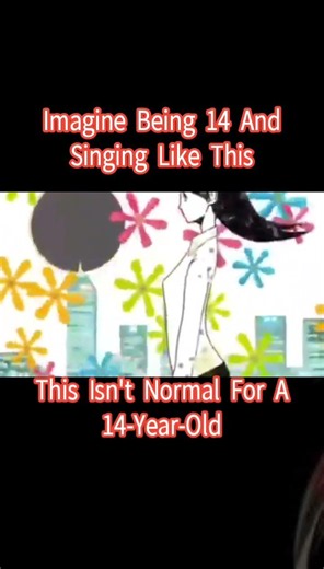 🔥She's 14 When She Sang This🔥 #adojpop #adosong #kiminotaion #adomination #japanesesinger #jpop