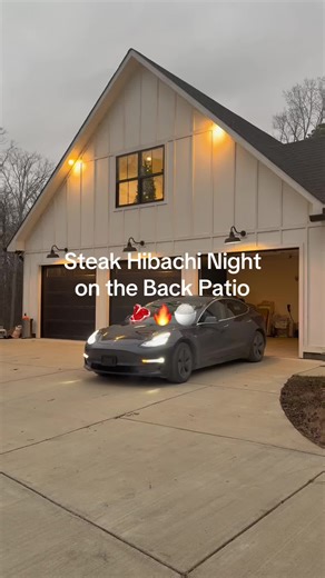 Steak hibachi night on the back patio #cookingvlog #lifestylevlog #blackstone #steak #dayinthelife