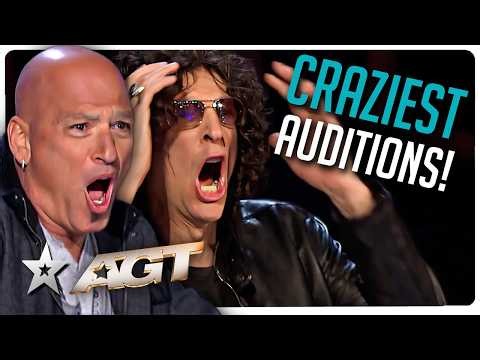 Craziest Auditions EVER on America's Got Talent