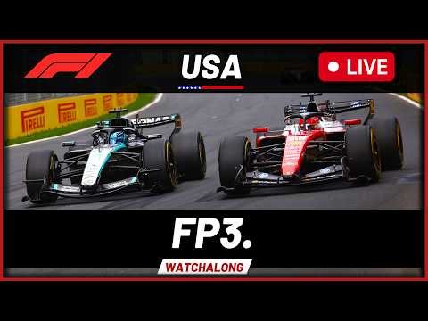 🔴 F1 LIVE: US Grand Prix 2026 FP3 F1 Watchalong | F1 Live Timing & Telemetry (COTA)
