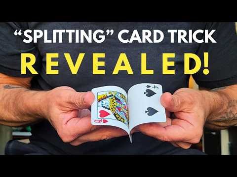 Learn Sensational 'Splitting Card' Magic Trick! [Jay Sankey EASY Magic Trick Tutorial]