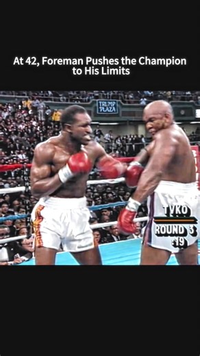 Evander Holyfield vs George Foreman highlights