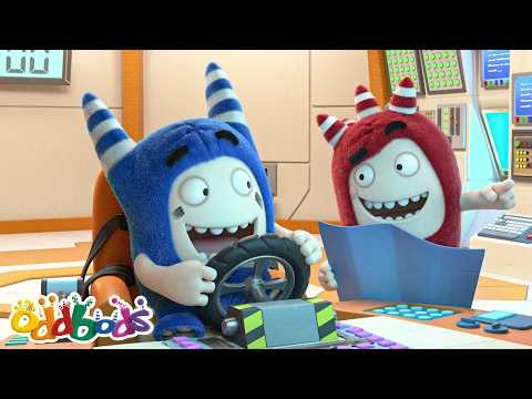 Fuse & Pogo's Accidental Space Odyssey! 🚀 | Oddbods Full Episode | Funny Cartoons for Kids