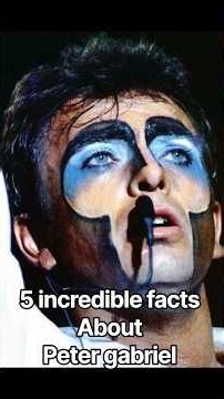 5 incredable facts about Peter Gabriel #80smusic #helpmemakethismakesense #haveitoldyoulatelythatil