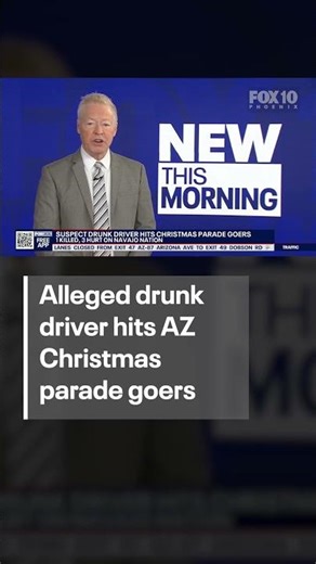 Alleged drunk driver hits Arizona Christmas parade goers | FOX 10 Phoenix
