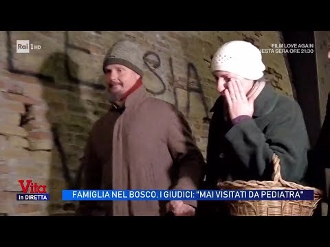 Famiglia nel bosco, i giudici: "Mai visitati da pediatra" - Vita in diretta 22/12/2025