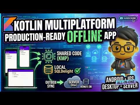 Build an Offline-First Full-Stack App with Kotlin Multiplatform!