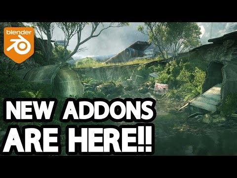 New Blender Addons Have Been Released