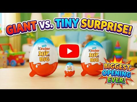 Opening Kinder Joy Eggs! Cute Surprise Toy Reveal