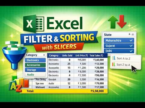 Excel Filter & Sort Masterclass | Filter Data Like a PRO!#youtubeshorts #shorts #short #ytshorts
