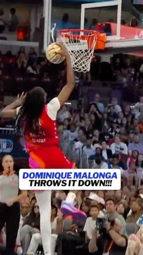 Dominique Malonga are you serious?! #wnbaallstar #wnba