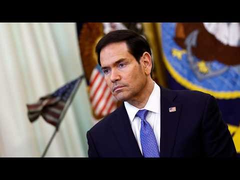 LIVE: Secretary Rubio holds press briefing at the White House | NBC News