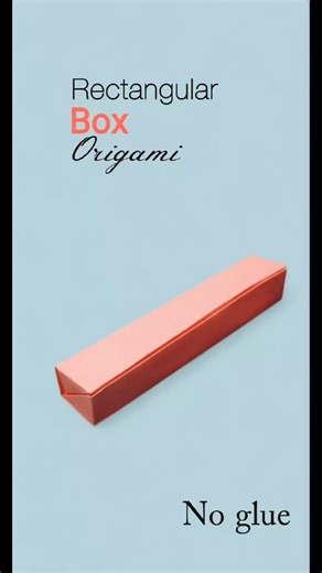 Paper box | paper rectangular box | easy paper box | DIY origami |