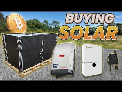 Starting my Solar Powered Bitcoin Mining Farm Build