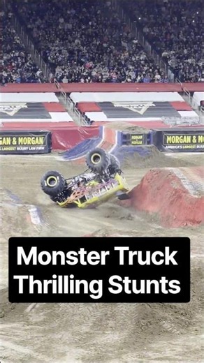 Monster Truck INSANE Flip 🤯🔥 | Monster Jam #monstertruck