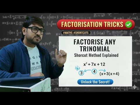 Middle Term Factorisation | Factorisation of Trinomials Class 8/9: The ONLY Video You Need! ✅ #cbse