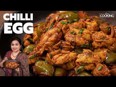 Chilli Egg Recipe | Easy Egg Starter | Spicy Egg Fry in 30 Minutes | Indo-Chinese Egg Recipe