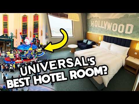 Universal Studios Grand Hotel Park View Room Tour - Universal Studios Beijing
