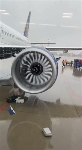 Jet Engine Explosion Sends Shrapnel Across Airport Tarmac ✈️😱
