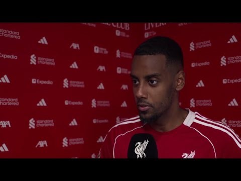 Alexander Isak Post Match Interview 🔥| Liverpool vs Crystal Palace 3-1