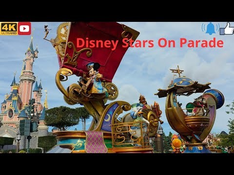 Disneyland Paris [4K] - Disney Stars On Parade - #disneylandparis #disney #disneyland #dlp #parade