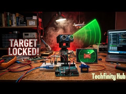 I Built an Arduino Air Defense System 🚨 | Smart Target Tracking Project 