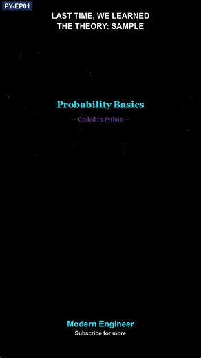Ten thousand coin flips in one line of Python
