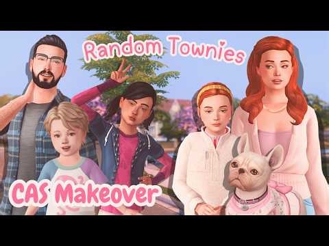 Fixing random townies + giving them lore!