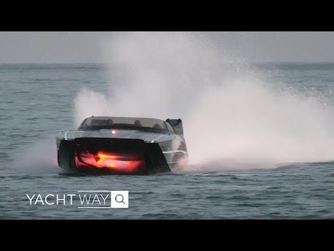 Coming in extra hot! Luxury and Power at Haulover Inlet! Rare full throttle show for us at the end!