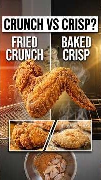 Baked vs Fried Chicken Wings, Same Marinade, Totally Different Flavor