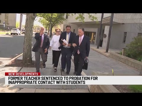 Former elementary teacher sentenced for inappropriate contact with students