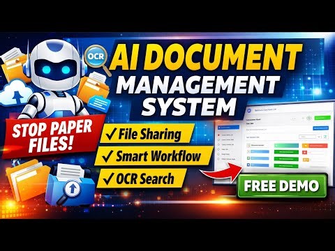 Stop Paperwork with AI Document Management System | OCR & Workflow
