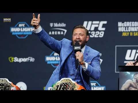 Full UFC 329 Press Conference | Conor McGregor vs. Max Holloway 2 | MMA Fighting