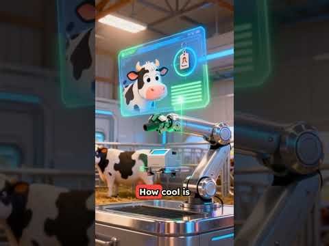 Where Does Milk Come From? Cows & Robots! 🐄