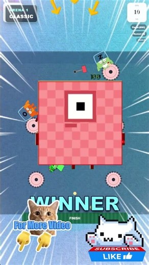 Can 100 Clear the Swinging Obstacle Challenge #Numberblocks vs #Spunky vs #Alphablocks