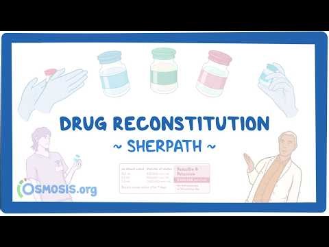 Drug reconstitution: Nursing pharmacology