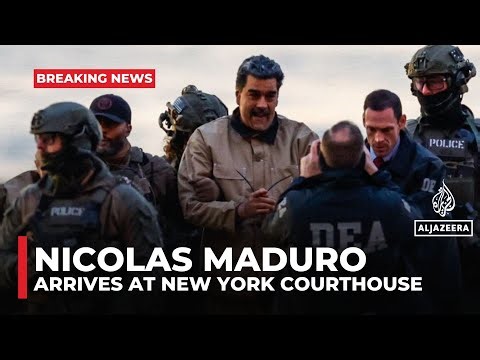 Nicolas Maduro transferred from detention centre ahead of US court appearance